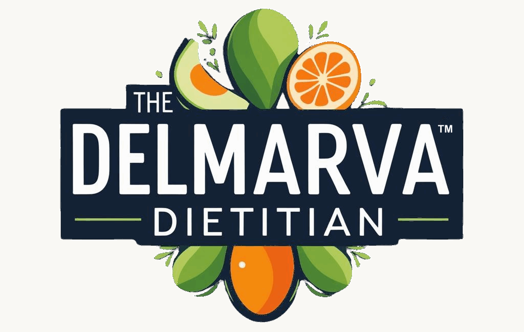 The Delmarva Dietitian Logo